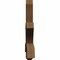 Ekena Millwork Davenport Rough Sawn Timber Gable Bracket, Western Red Cedar, 48"W x 32"H x 4"D x 4"F, 16/12 Pitch GBW048X32X0404DAV00RWR - alternate 2